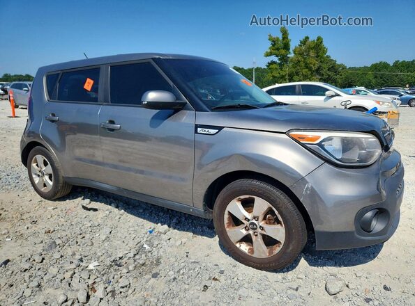 KNDJN2A22K7642876 2019 KIA SOUL Gray Դիմացի տեսք