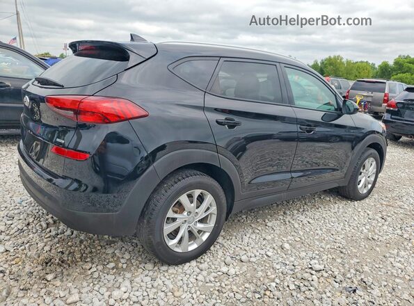 KM8J3CA40KU866769 2019 HYUNDAI TUCSON Black Передня права чверть