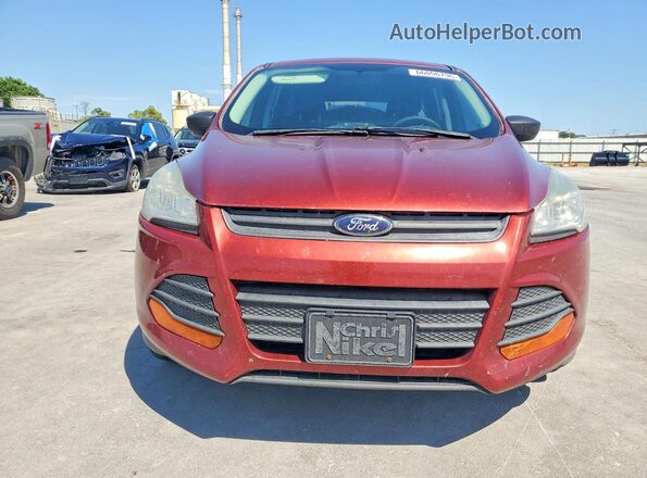 1FMCU0F79GUC58019 2016 FORD ESCAPE Maroon Widok z tyłu