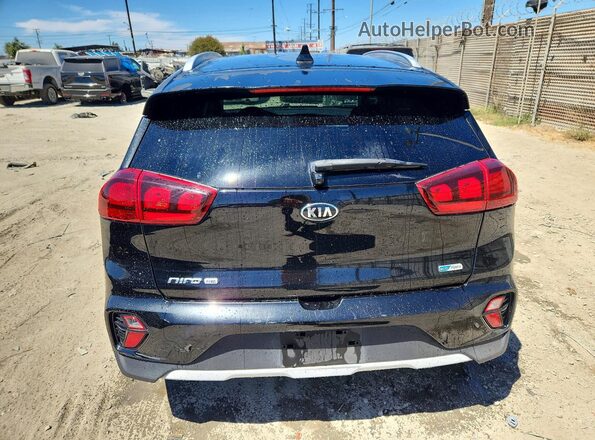 KNDCB3LC6L5426765 2020 KIA NIRO Black Widok wnętrza z przodu