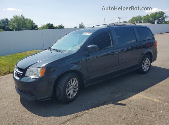 2C4RDGCG4GR380313 2016 DODGE CARAVAN Black Задня ліва чверть