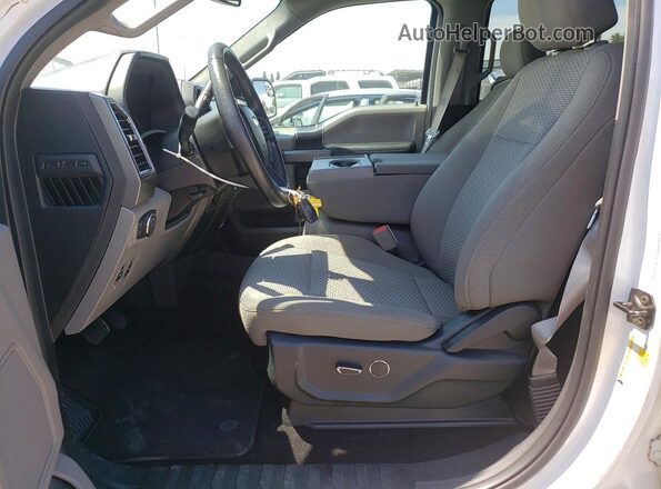 1FTEW1CG9JKC88416 2018 FORD F150 White Vista del salpicadero