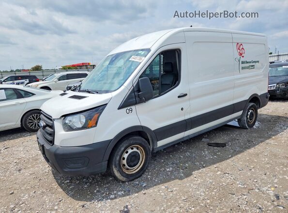 1FTYE1C80LKA16395 2020 FORD TRANSIT Белый Задняя левая четверть