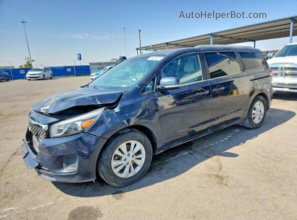 KNDMB5C16G6097676 2016 KIA SEDONA Угольный Задняя левая четверть