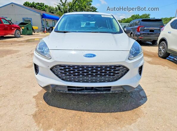 1FMCU0F64LUA33265 2020 FORD ESCAPE White Widok z tyłu