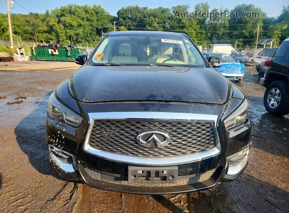 5N1DL0MM5KC568862 2019 INFINITI QX60 Black უკანა ხედი