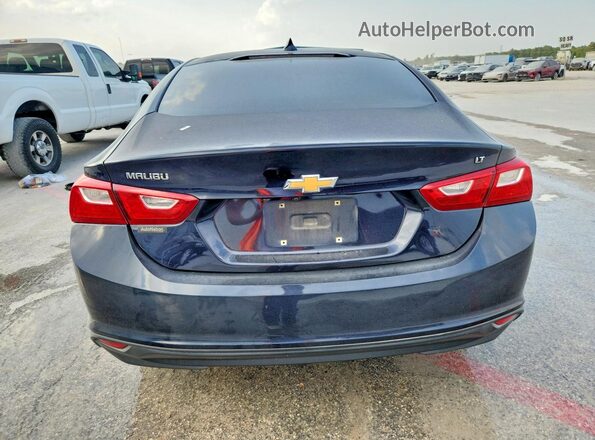 1G1ZE5ST7HF248082 2017 CHEVROLET MALIBU Синий Вид салона спереди