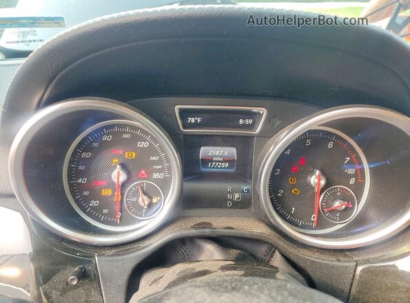 4JGDF6EE2HA896861 2017 MERCEDES-BENZ GLS Blue Widok tylnych siedzeń