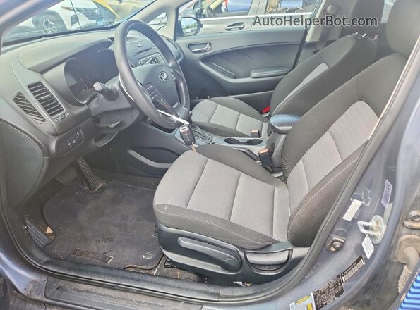 KNAFK5A83G5548669 2016 KIA FORTE Желтый Вид панели приборов