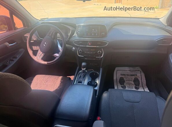 5NMS33AD4LH197293 2020 HYUNDAI SANTA Gray Հետևի նստատեղերի տեսք