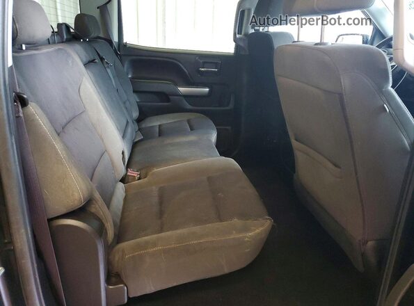 3GCUKREC3HG135371 2017 CHEVROLET SILVERADO Black Вид задньої частини салону