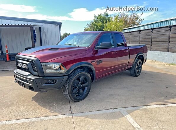 1C6RR6GT9KS647964 2019 RAM 1500 Red უკანა მარჯვენა