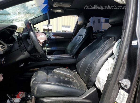 3LN6L5C92HR622986 2017 LINCOLN MKZ Black წინა პანელის ხედი