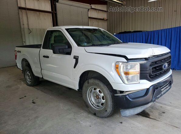 1FTMF1EB4NKE27564 2022 FORD F150 White Widok z przodu