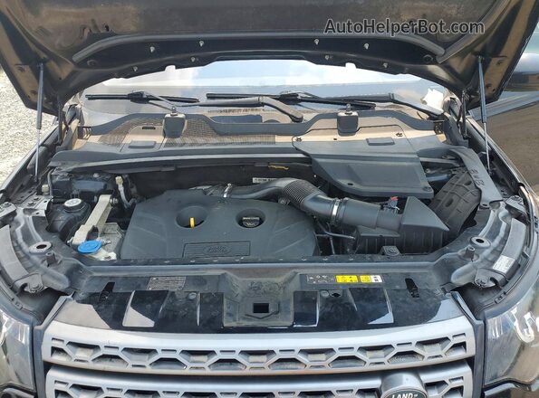 SALCP2BG9HH646996 2017 LAND ROVER DISCOVERY Black VIN კოდის სტიკერის ხედი