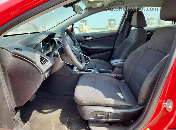 1G1BE5SM9K7112760 2019 CHEVROLET CRUZE Red Вид панелі приладів