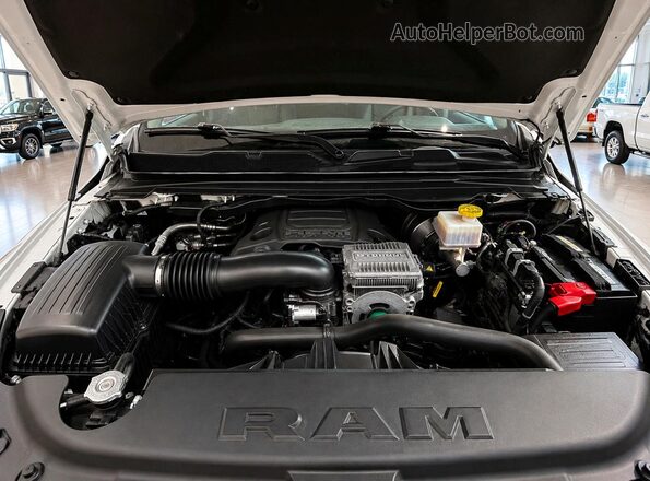 1C6SRFRT2PN574313 2023 RAM 1500 Белый Вид панели приборов