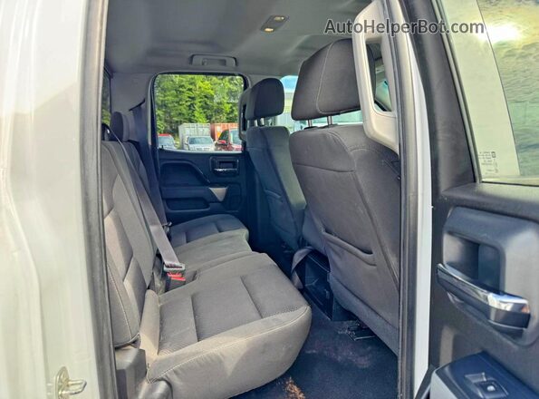 1GCVKREC9GZ249992 2016 CHEVROLET SILVERADO White VIN կոդի պիտակի տեսք