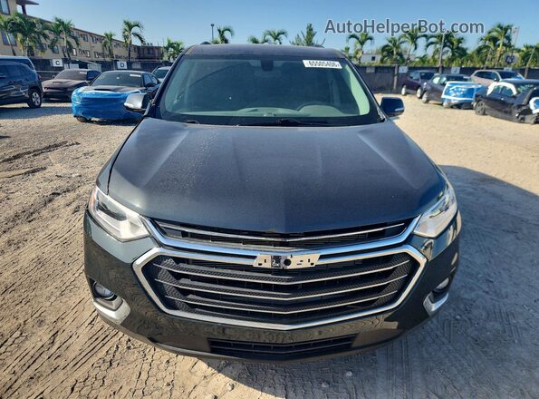 1GNERGKW7KJ314044 2019 CHEVROLET TRAVERSE Gray Vista trasera