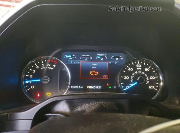 1FTEW1EP6GKD13391 2016 FORD F150 Black Widok tylnych siedzeń