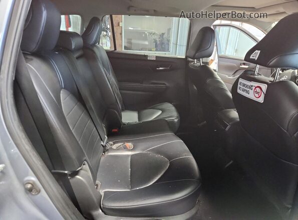 5TDGZRBH0NS197901 2022 TOYOTA HIGHLANDER Gray Շարժիչի բաժամունքի տեսք