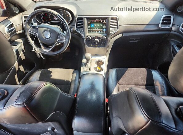 1C4RJFAG4HC925006 2017 JEEP GRAND Бордовый Вид щитка приборов