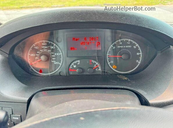 3C6URVJG4KE564669 2019 RAM PROMASTER Blue Instrument cluster view