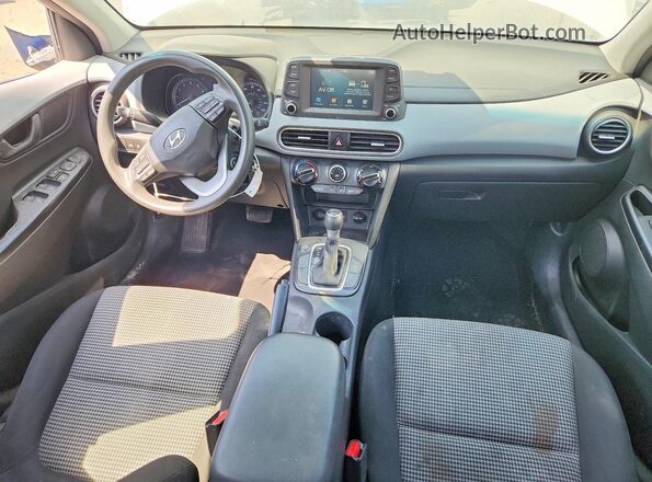 KM8K12AA0LU583879 2024 HYUNDAI KONA White Вид щитка приладів