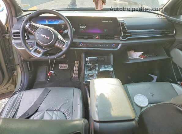 5XYK7CAF4PG010589 2023 KIA SPORTAGE Gray Вид щитка приладів