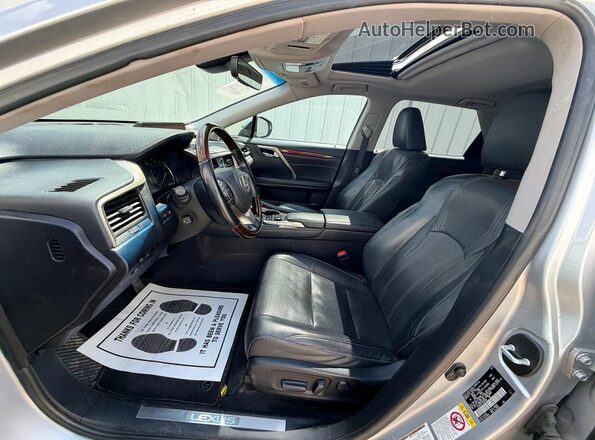 JTJGZKCA7J2008328 2018 LEXUS RX Серебряный Вид сзади