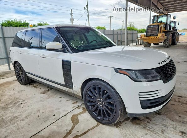 SALGS5RE1JA390129 2018 LAND ROVER RANGE White Vista frontal