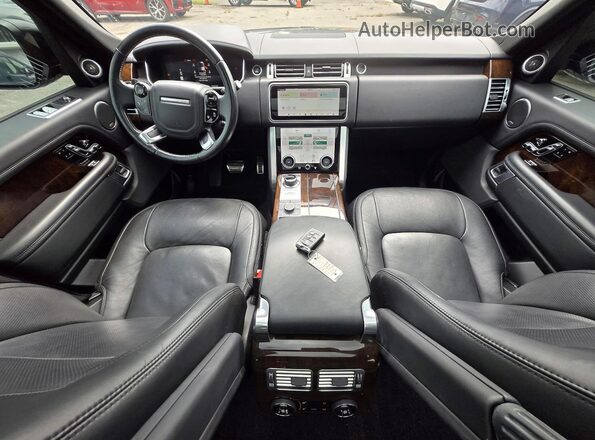 SALGS2RUXMA427558 2021 LAND ROVER RANGE Charcoal Widok tylnych siedzeń