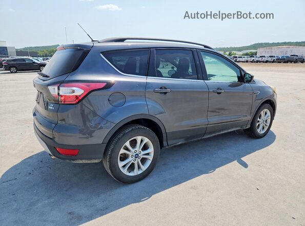 1FMCU9GD8JUB36235 2018 FORD ESCAPE Gray Առջևի աջ
