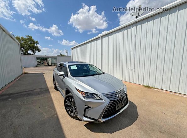 JTJGZKCA7J2008328 2018 LEXUS RX Серебряный Задняя левая четверть