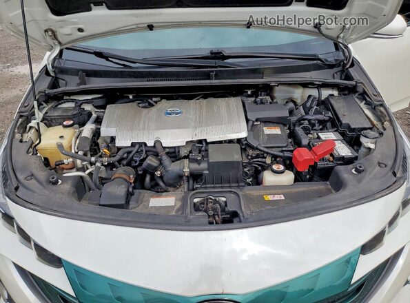 JTDKARFP9H3042207 2017 TOYOTA PRIUS Белый Вид подкапотного пространства