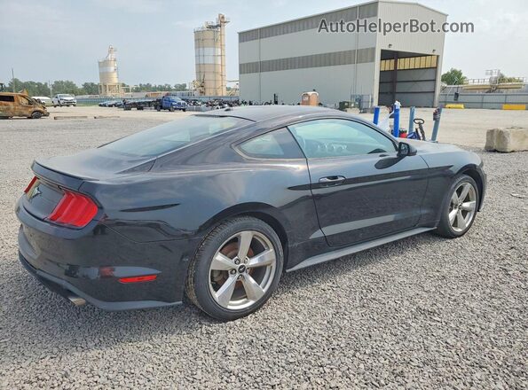 1FA6P8THXJ5179941 2018 FORD MUSTANG Black წინა მარჯვენა