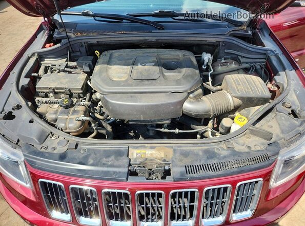1C4RJFBG7GC376947 2016 JEEP GRAND Бордовый Вид наклейки с VIN-кодом