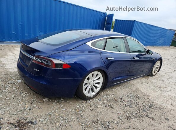 5YJSA1E21HF202865 2017 TESLA MODEL Blue წინა მარჯვენა