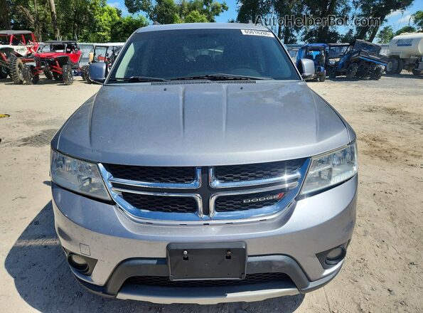 3C4PDCBG6HT532379 2017 DODGE JOURNEY Silver Вид ззаду