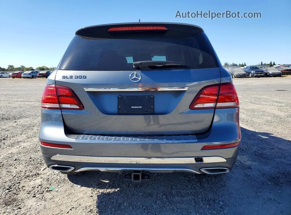 4JGDA5JB5JB150537 2018 MERCEDES-BENZ GLE Серый Вид салона спереди