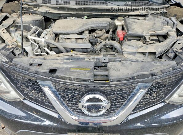 JN1BJ1CP2HW025918 2017 NISSAN ROGUE Black Widok komory silnika
