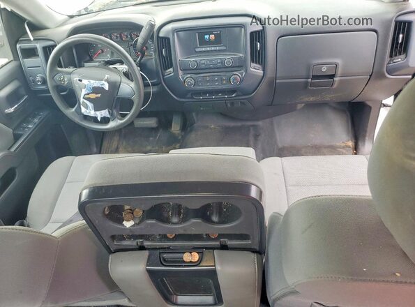 1GCRCNEH4HZ224728 2017 CHEVROLET SILVERADO White ხელსაწყოთა პანელის ხედი