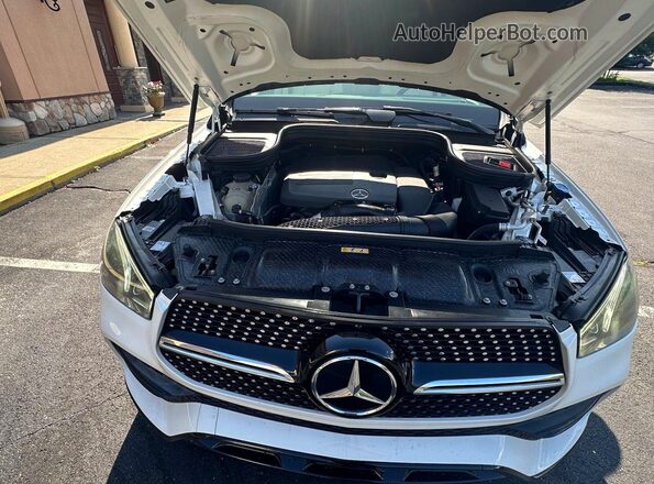 4JGFB4JB2MA406689 2021 MERCEDES-BENZ GLE Белый Вид задних сидений