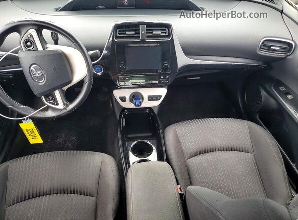 JTDKARFP9H3042207 2017 TOYOTA PRIUS Белый Вид щитка приборов
