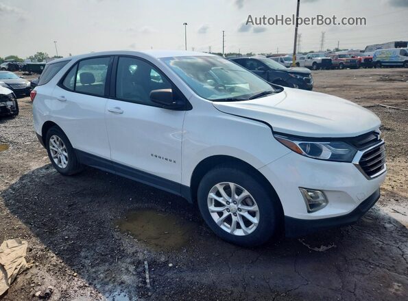 2GNAXREV8J6204327 2018 CHEVROLET EQUINOX Белый Вид спереди