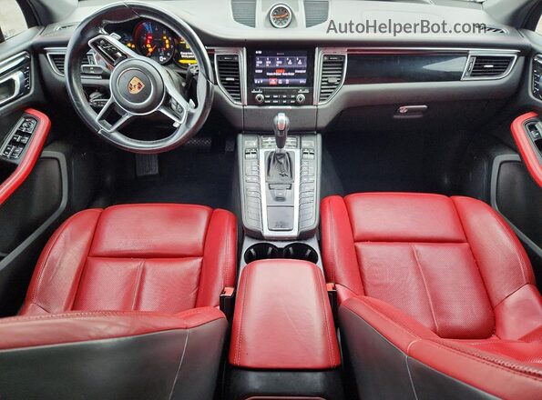 WP1AA2A5XHLB81365 2017 PORSCHE MACAN Gray Вид щитка приладів