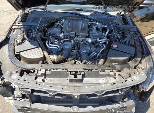 1G6KW5RJ1KU141092 2019 CADILLAC CT6 Black Vista del compartimento del motor
