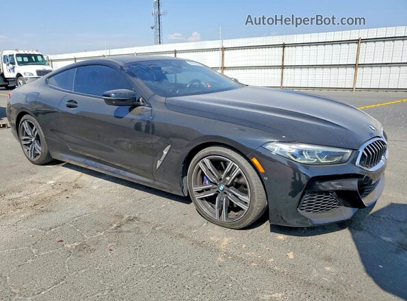 WBAAE2C01LCD01392 2020 BMW 8 SERIES Черный Вид спереди