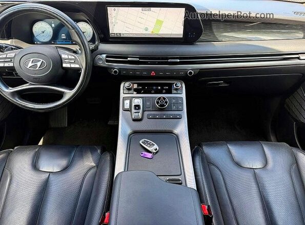KM8R7DGE9PU505495 2023 HYUNDAI PALISADE Черный Вид щитка приборов