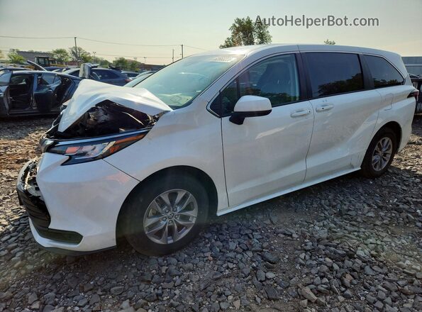 5TDKRKEC5NS128123 2022 TOYOTA SIENNA White Rear left